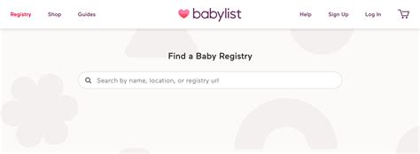 babylist com registry|babylist registry finder by item.